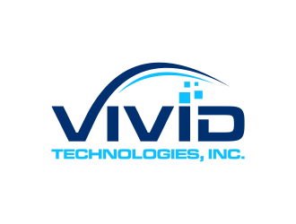 Vivid Technologies, Inc. logo design by GassPoll