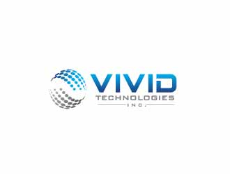 Vivid Technologies, Inc. logo design by usef44