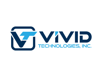 Vivid Technologies, Inc. logo design by jaize
