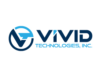 Vivid Technologies, Inc. logo design by jaize