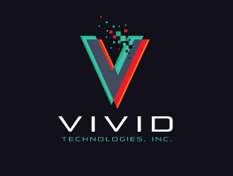 Vivid Technologies, Inc. logo design by REDCROW