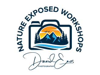 Nature Exposed Workshops - David Enos Photography logo design by jaize