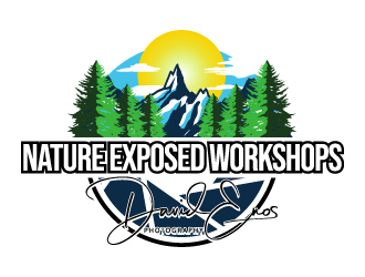 Nature Exposed Workshops - David Enos Photography logo design by iamjason