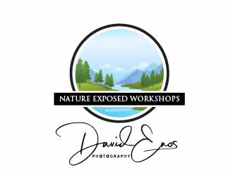 Nature Exposed Workshops - David Enos Photography logo design by usef44