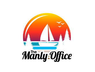 The Manly Office  logo design by MarkindDesign