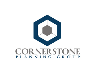 Cornerstone Planning Group logo design by Erasedink