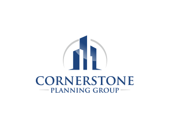 Cornerstone Planning Group logo design by kimora