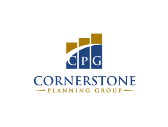 Cornerstone Planning Group logo design by kimora