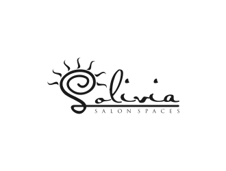 Solivia Salon Spaces logo design by jhason