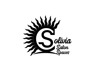 Solivia Salon Spaces logo design by Mahrein