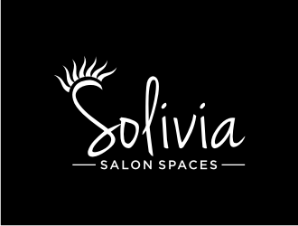 Solivia Salon Spaces logo design by puthreeone