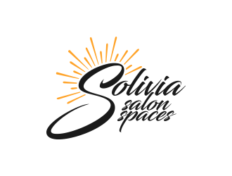 Solivia Salon Spaces logo design by Inlogoz