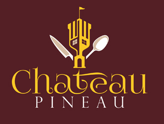 Chateau Pineau logo design by DreamLogoDesign