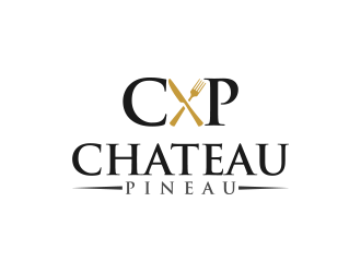 Chateau Pineau logo design by Inlogoz