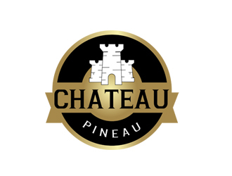 Chateau Pineau logo design by nikkl
