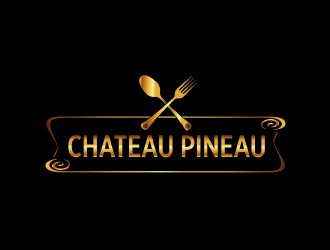 Chateau Pineau logo design by AamirKhan