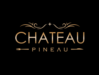 Chateau Pineau logo design by Gopil