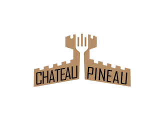 Chateau Pineau logo design by bougalla005