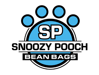 Snoozy Pooch Bean Bags logo design by DreamLogoDesign