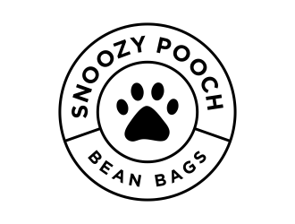 Snoozy Pooch Bean Bags logo design by Gopil