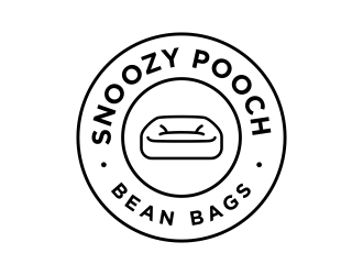 Snoozy Pooch Bean Bags logo design by Gopil