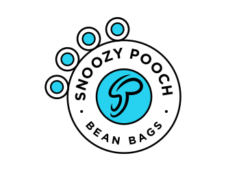 Snoozy Pooch Bean Bags logo design by Gopil