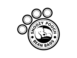 Snoozy Pooch Bean Bags logo design by yunda