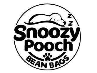 Snoozy Pooch Bean Bags logo design by veron