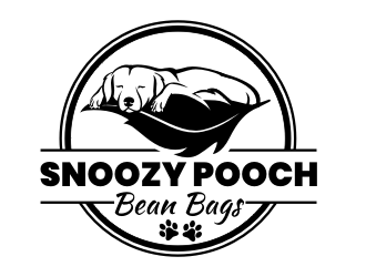 Snoozy Pooch Bean Bags logo design by rgb1