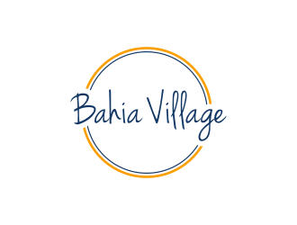 Bahia Village logo design by GassPoll