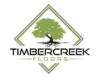 Timbercreek Floors logo design by Suvendu