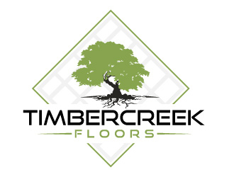 Timbercreek Floors logo design by Suvendu