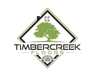 Timbercreek Floors logo design by jaize