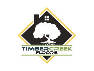 Timbercreek Floors logo design by MarkindDesign