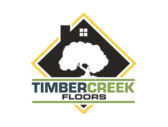 Timbercreek Floors logo design by MarkindDesign