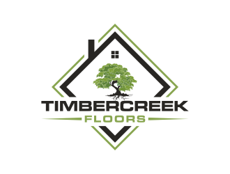 Timbercreek Floors logo design by dodihanz
