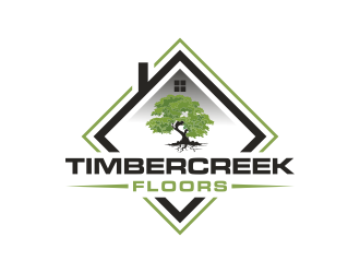 Timbercreek Floors logo design by dodihanz