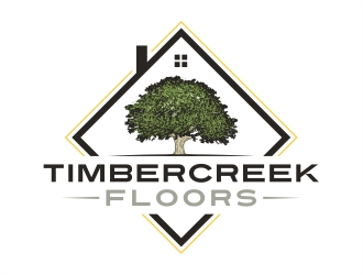 Timbercreek Floors logo design by Alfatih05
