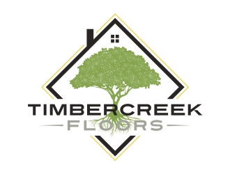 Timbercreek Floors logo design by Alfatih05