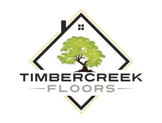 Timbercreek Floors logo design by Alfatih05