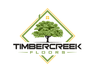 Timbercreek Floors logo design by pencilhand