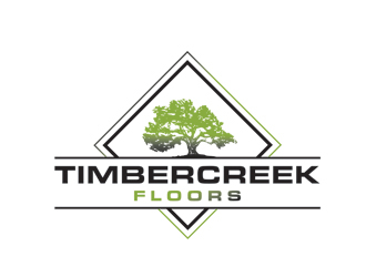 Timbercreek Floors logo design by gilkkj
