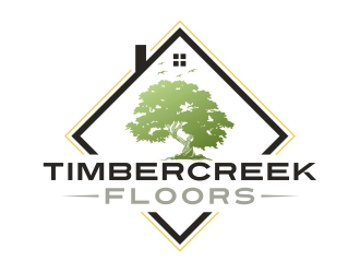 Timbercreek Floors logo design by Alfatih05