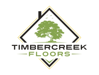 Timbercreek Floors logo design by Alfatih05