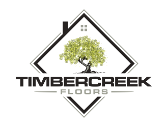Timbercreek Floors logo design by GassPoll
