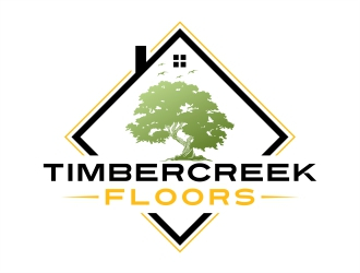 Timbercreek Floors logo design by Alfatih05