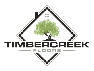Timbercreek Floors logo design by GassPoll