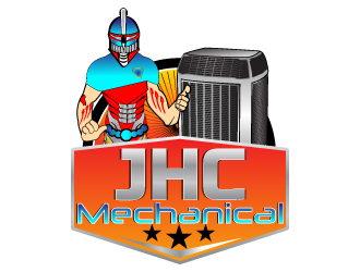 JHC Mechanical logo design by Suvendu
