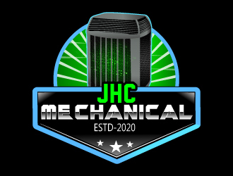 JHC Mechanical logo design by Suvendu