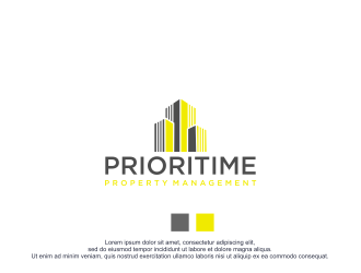 Prioritime Property Management logo design by bebekkwek